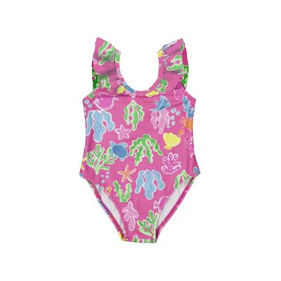 Mayoral Printed swimsuit              1742 Roze