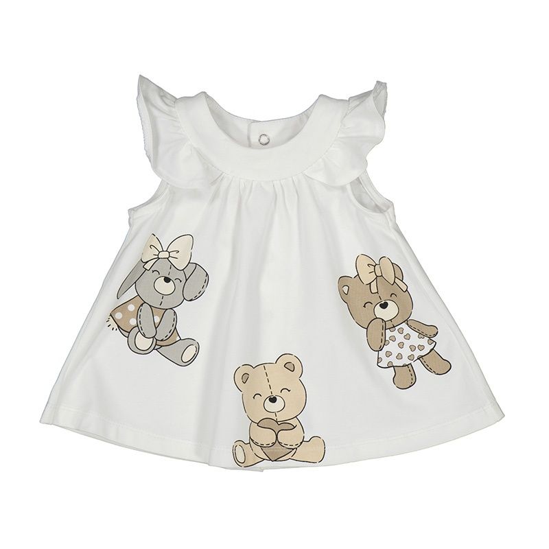 Mayoral Jurk baby  1852 Wit