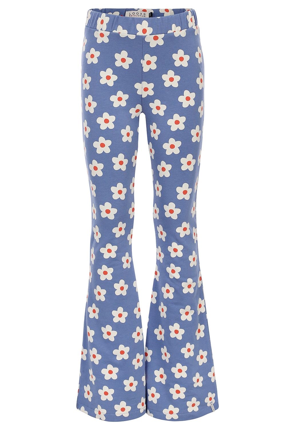 Looxs Little Meisjes Flare Pants Blauw