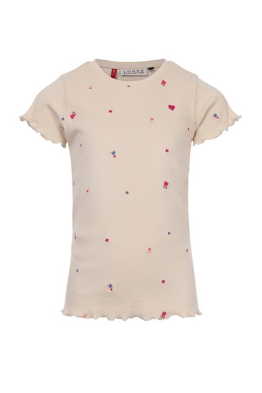 Looxs Little Tshirt shortsleeve mini print 2511-7416