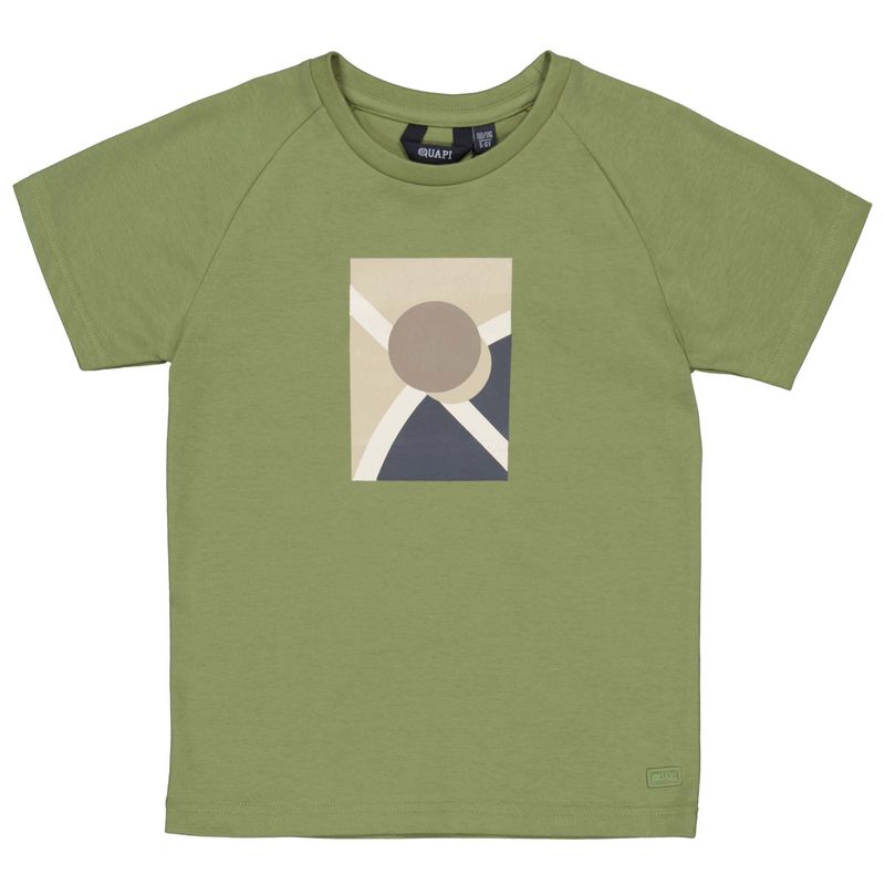 Quapi Jongens Shirt QS251FABER Dark Olive