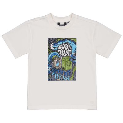 Quapi Jongens Shirt QS251FEDOR Ivory White