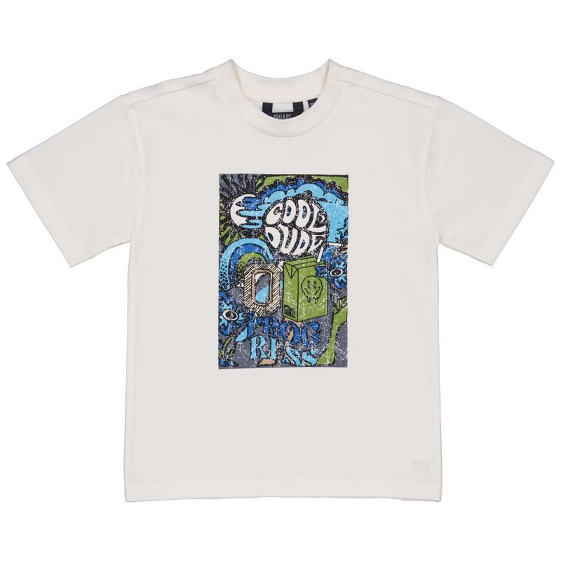 Quapi Jongens Shirt QS251FEDOR Ivory White