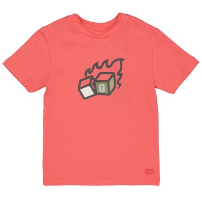 Quapi Jongens Shirt QS252FEIS Vintage Red