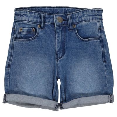 Quapi Jongens Broek QS252FRANK Mid Blue Denim