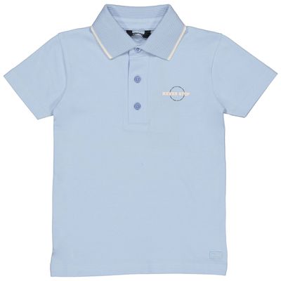 Quapi Jongens Polo  QS252FERRAN Ice Blue