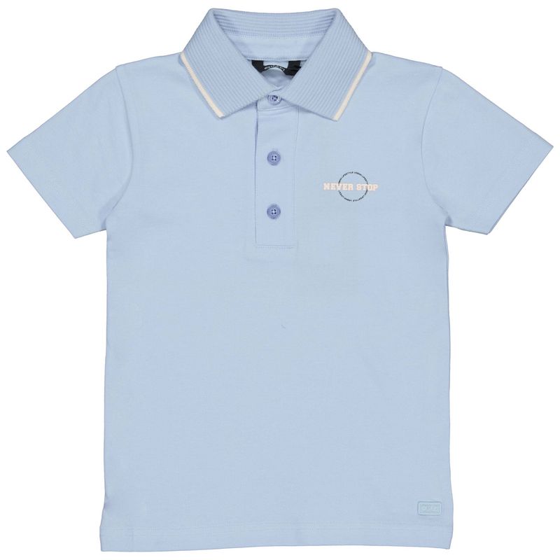 Quapi Jongens Polo  QS252FERRAN Ice Blue
