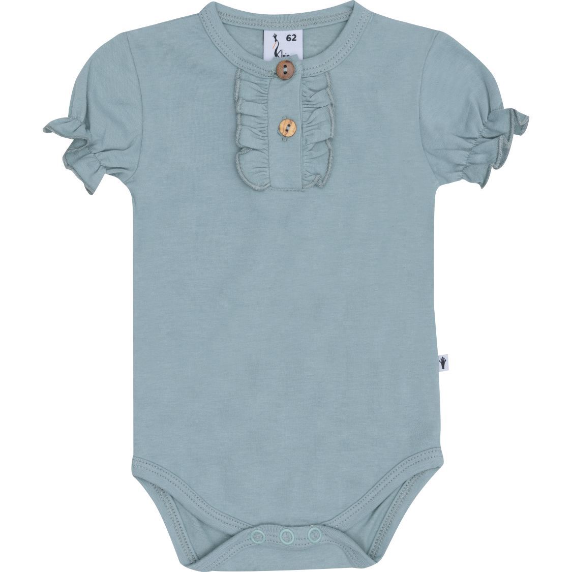 Klein Baby Body Ruffle Trellis Blue