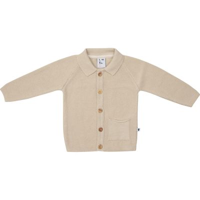 Klein Baby Cardigan Polo Knit Peyote KC328