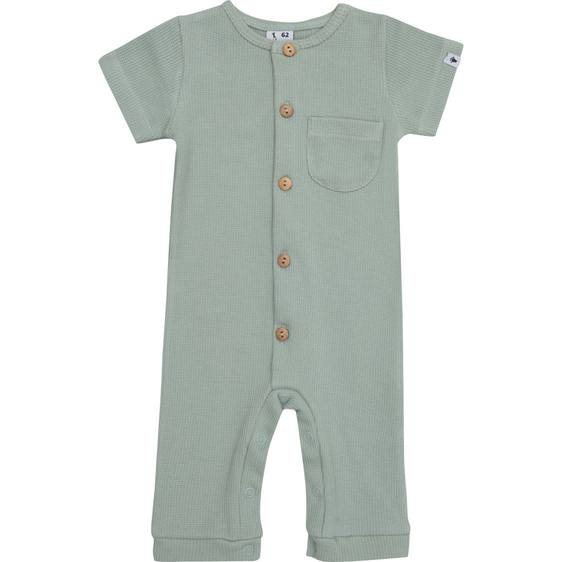 Klein Baby Jumpsuit Waffle Jadeite