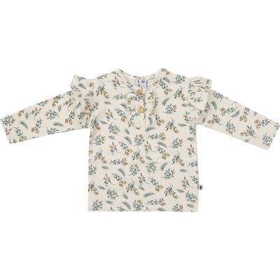 Klein Baby Shirt Ruffle AOP Tropical Flower