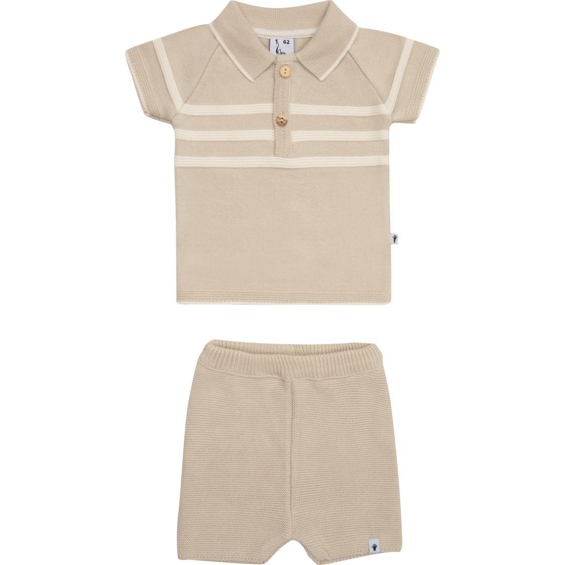 Klein Baby Top &amp; Short Knit Peyote / Arctic