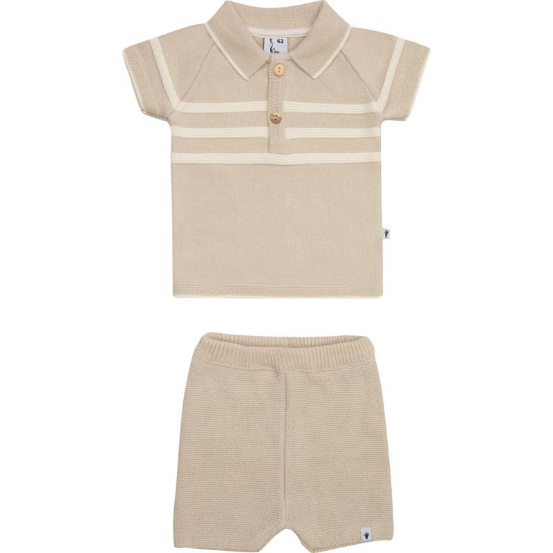 Klein Baby Top &amp; Short Knit Peyote / Arctic