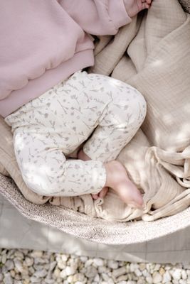 Levv Newborn LNBS25KRISTIE AOP White Flower
