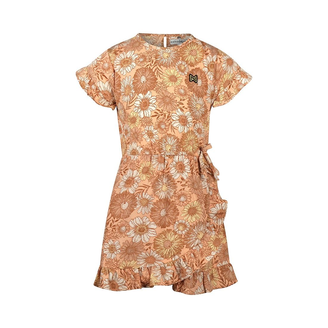 Koko Noko Dress ss Peach P54916-37