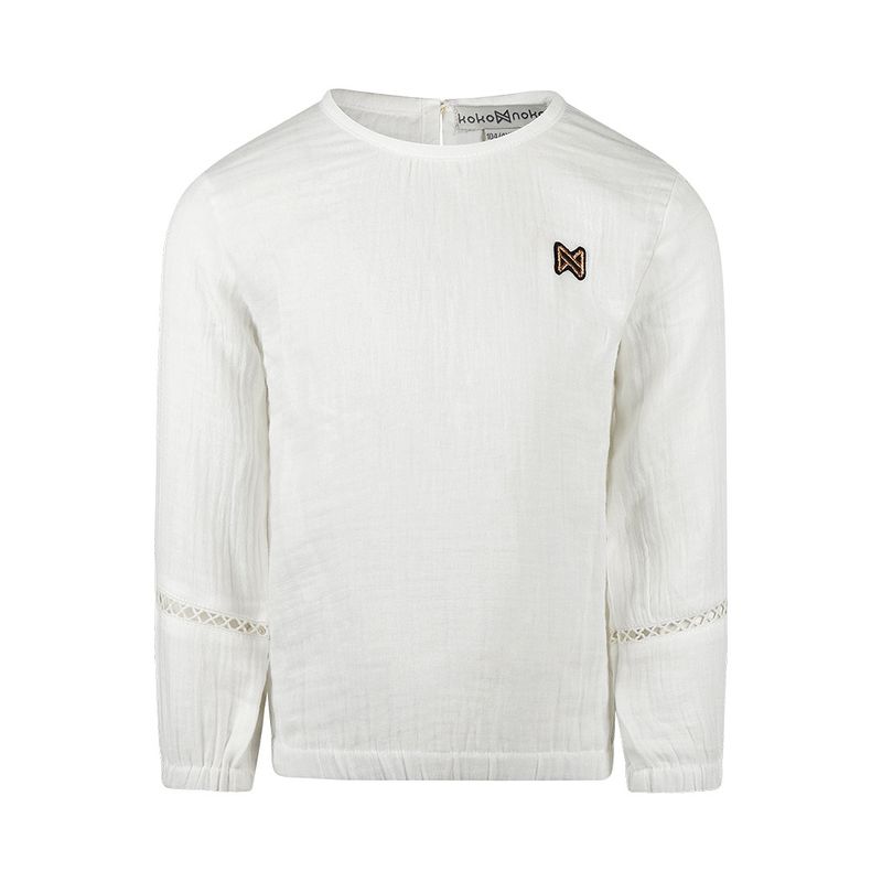 Koko Noko Blouse ls  Off white P54951-37