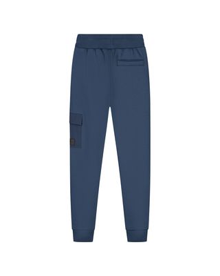 Malelions Junior Nylon Pocket Sweatpants Navy