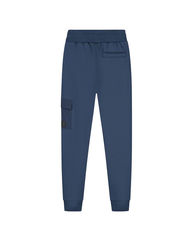 Malelions Junior Nylon Pocket Sweatpants Navy