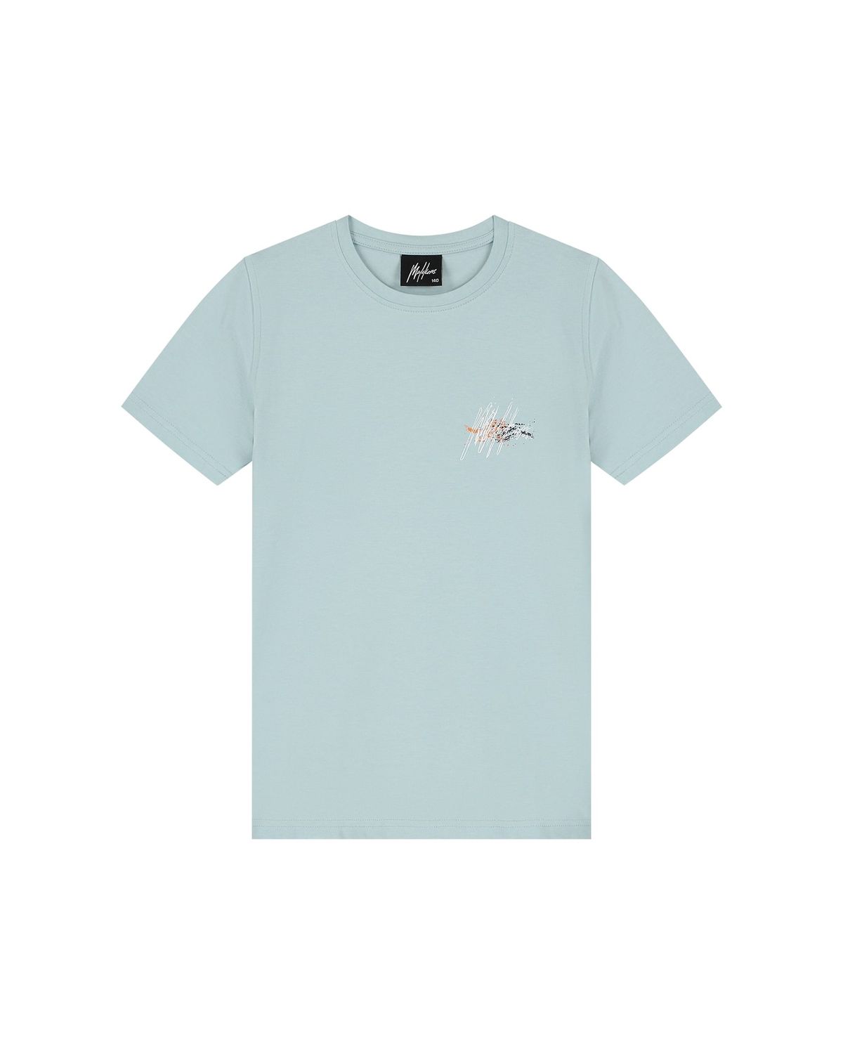 Malelions Junior Splash T-Shirt Sky Blue