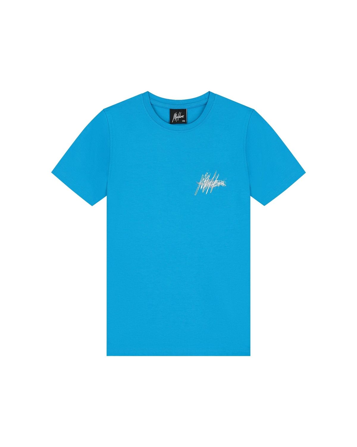 Malelions Junior Splash T-Shirt Aqua Blue