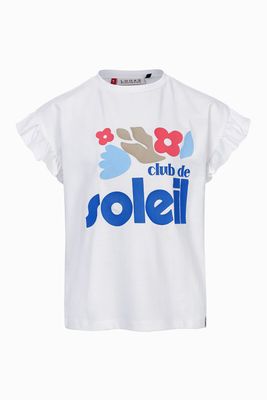 Looxs Little T-shirt Ruffled Short Sleeves2512-7445-010