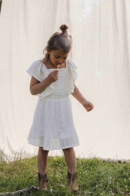 Looxs Little Heart Broidery Dress2512-7804-010