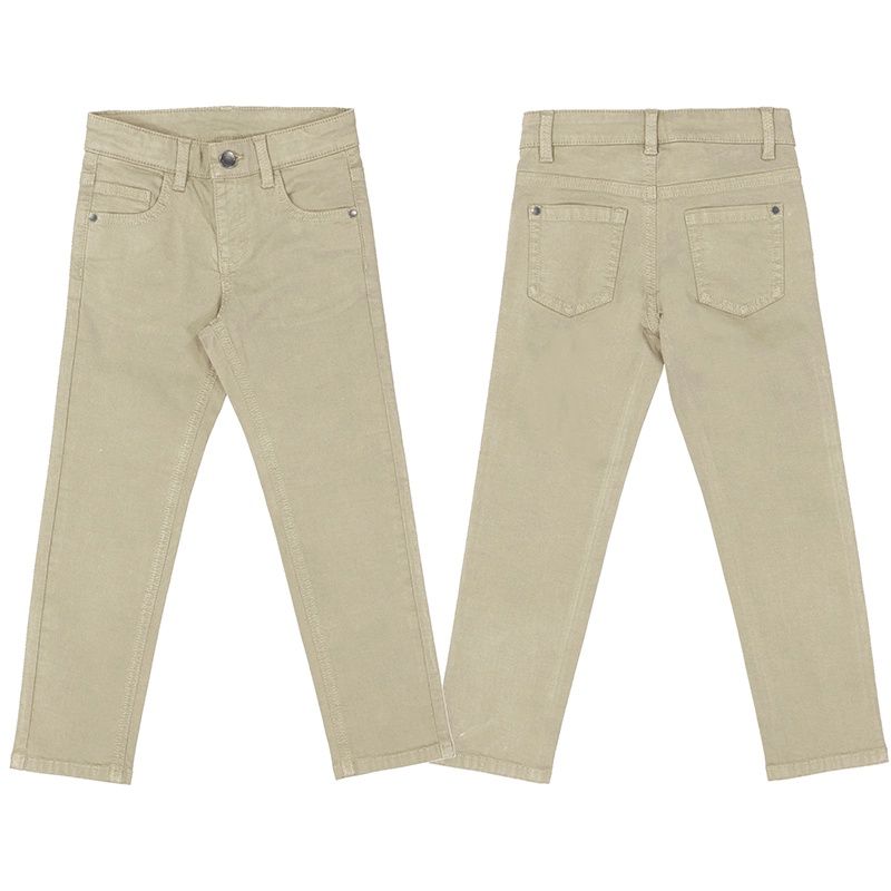 Mayoral Basic slim fit serge pants    509 Beige