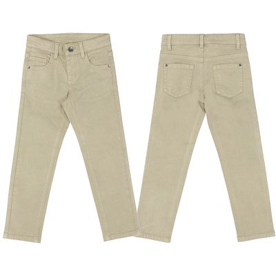 Mayoral Basic slim fit serge pants    509 Beige