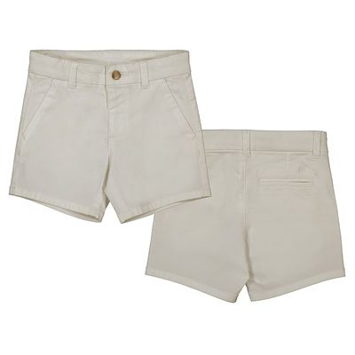 Mayoral Basic chino twill shorts      207 Beige