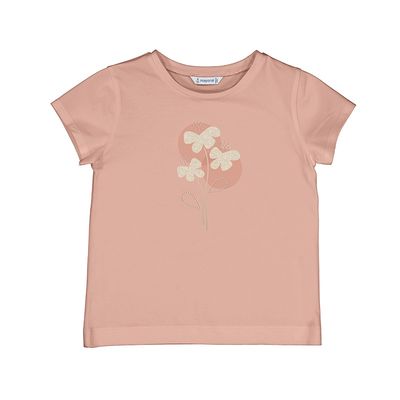 Mayoral Basic s/s t-shirt             174 Roze