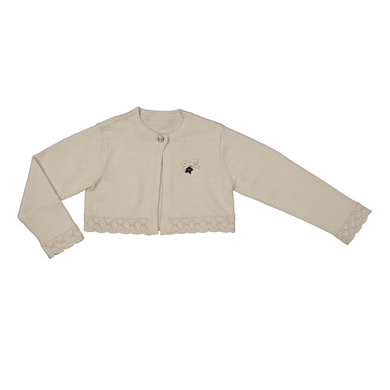Mayoral Knit cardigan                 302 Beige