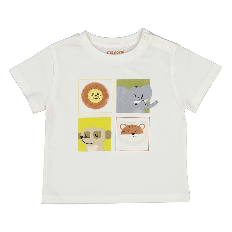 Mayoral S/s t-shirt                   1056 Wit