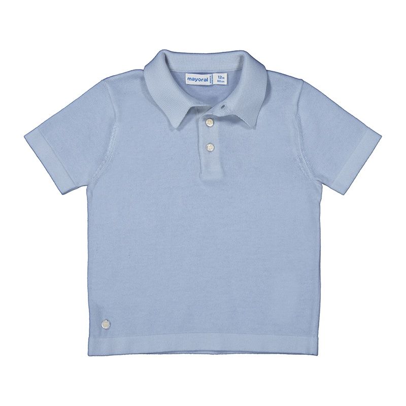 Mayoral S/s polo                      1106 Blauw