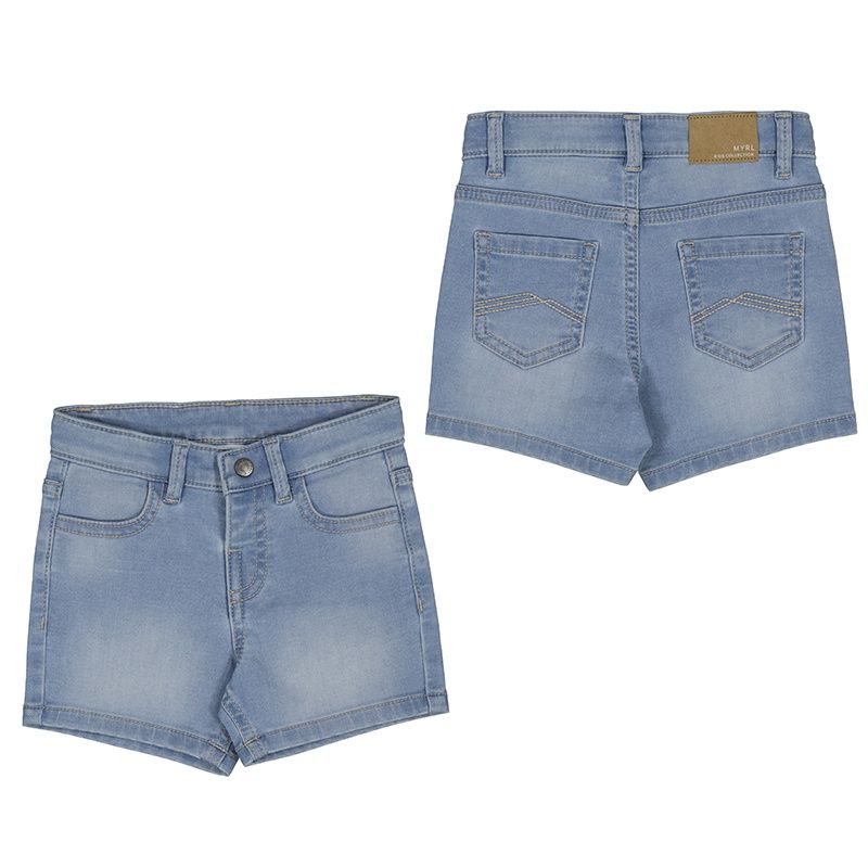Mayoral denim 5b soft shorts          1246 Blauw