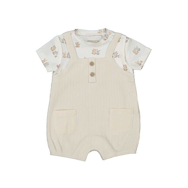 Mayoral Rompers                       1616 Beige