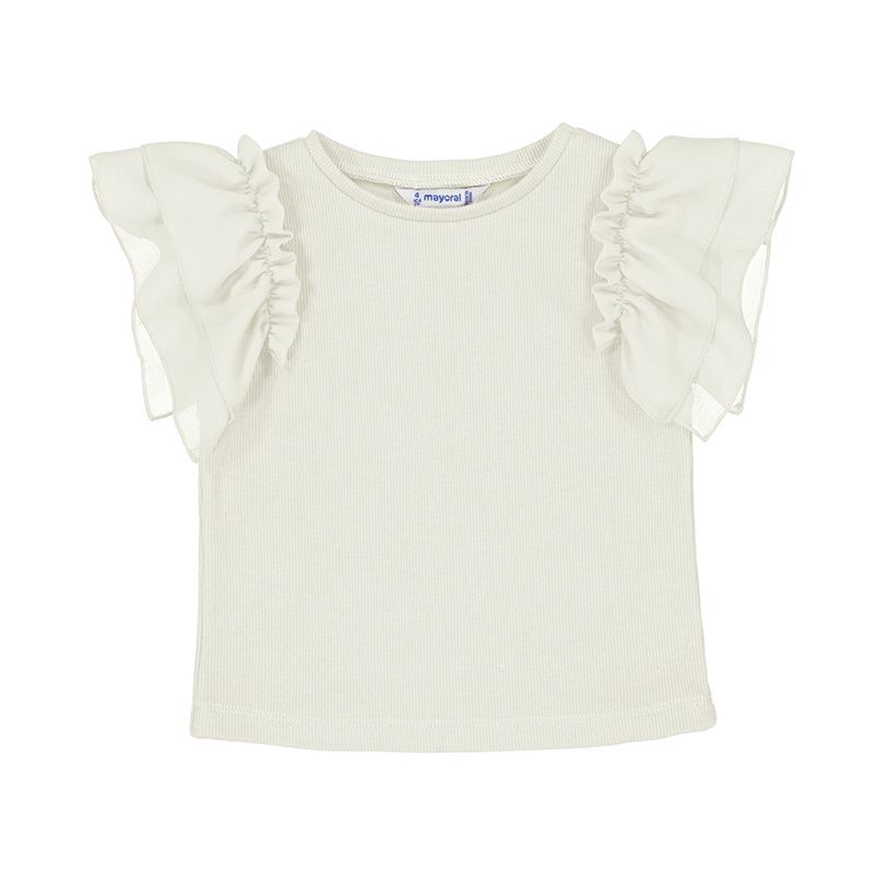 Mayoral S/s shirt                     3013 Wit