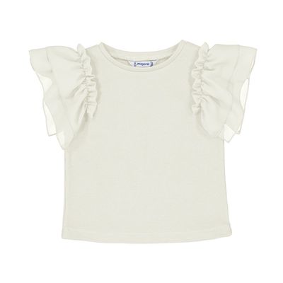 Mayoral S/s shirt                     3013 Wit