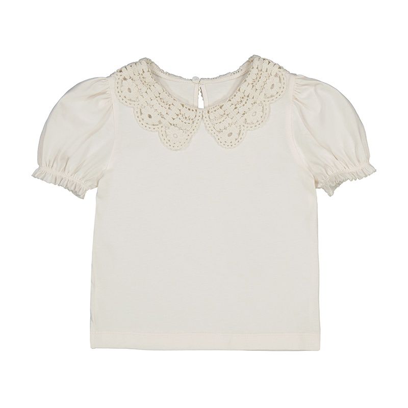 Mayoral S/s shirt                     3055 Beige