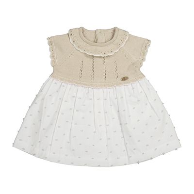 Mayoral Dress                         1849 Beige