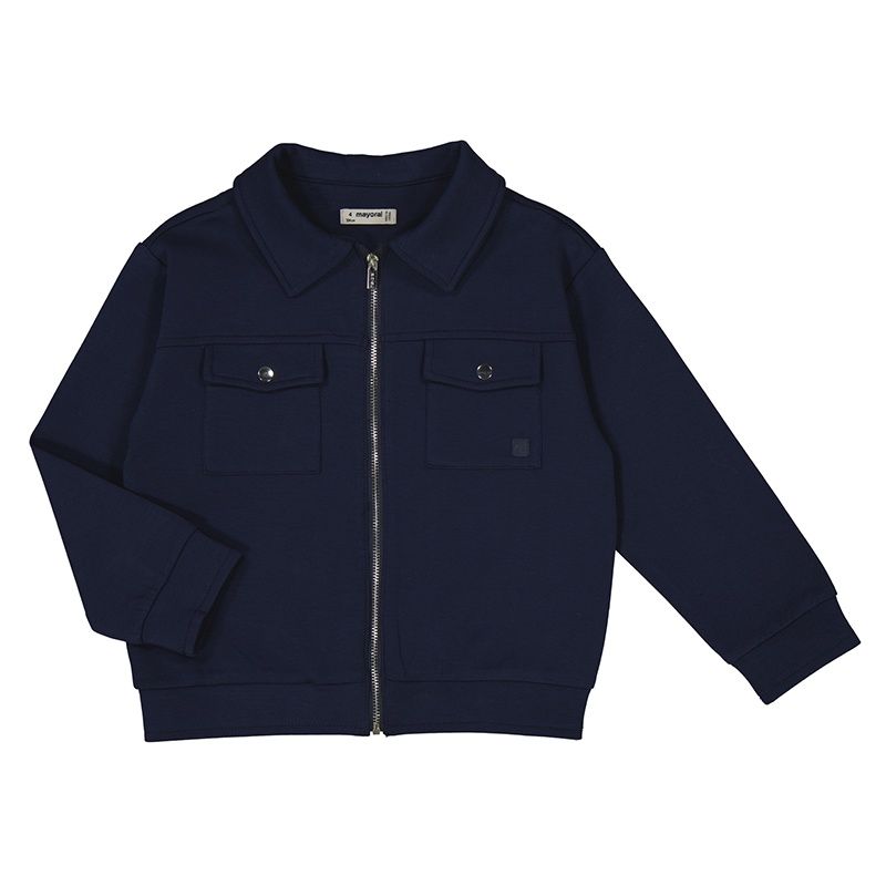 Mayoral Interlock pullover            3424 Blauw