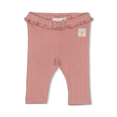 Feetje Legging pointelle rib - Starfish Wishes Roze
