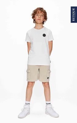 Retour Jongens Shirt Kyle off white
