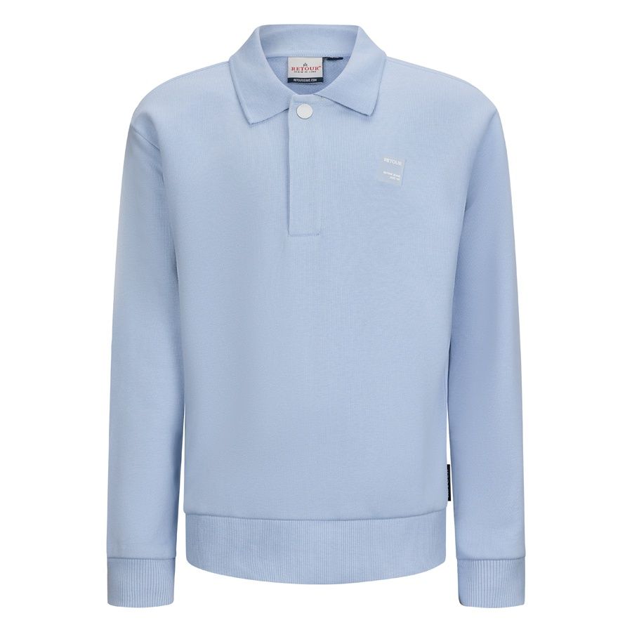 Retour Jongens Trui Lance soft blue