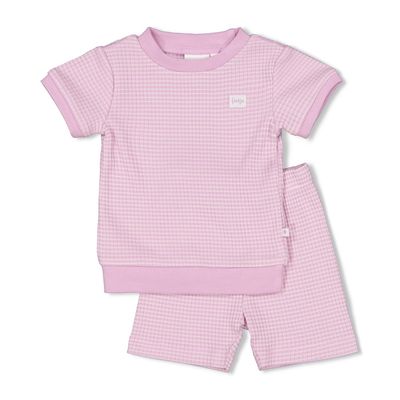 Feetje Shortama wafel - Summer Special Lila