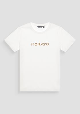 Antony Morato T-SHIRT REGULAR FIT IN JERSEY COTTON FABRIC WITH CORK LOGO PRINT