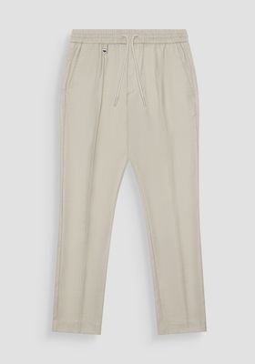 Antony Morato TROUSERS REGULAR FIT IN SLUB  STRETCH VISCOSE BLEND FABRIC