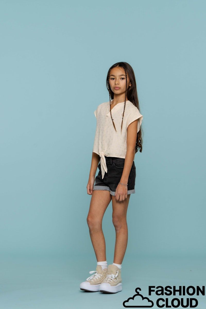 Geisha Short jogg  black denim