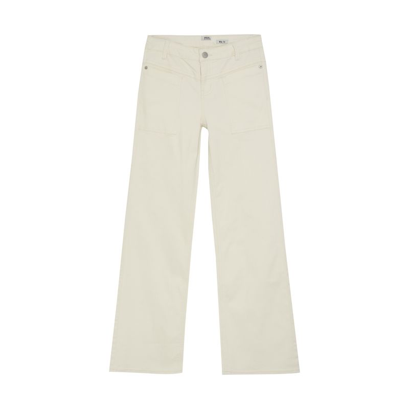 Indian Blue Jeans 2123 Worker Wide Fit Denim Off White 970148