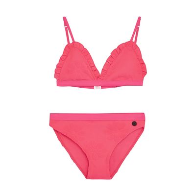 Indian Blue Jeans Bikini Flower Neon Pink 970303