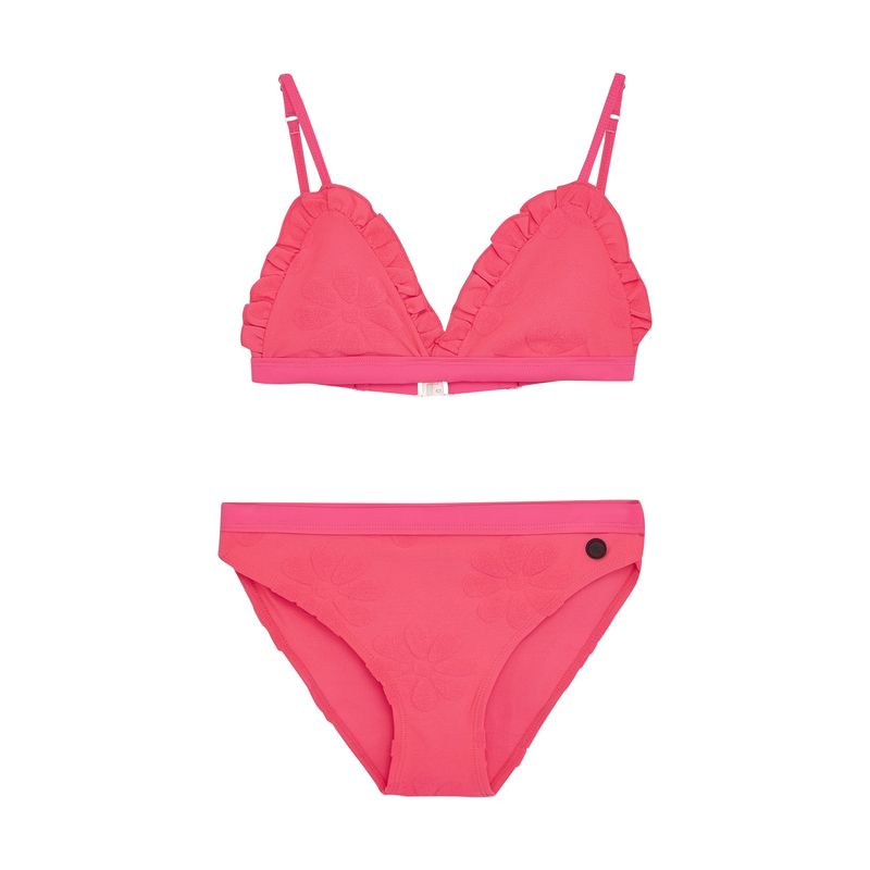 Indian Blue Jeans Bikini Flower Neon Pink 970303